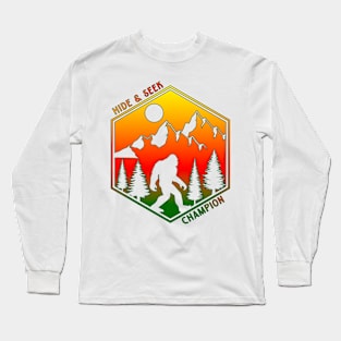 Hide & Seek Champion Sasquatch Long Sleeve T-Shirt